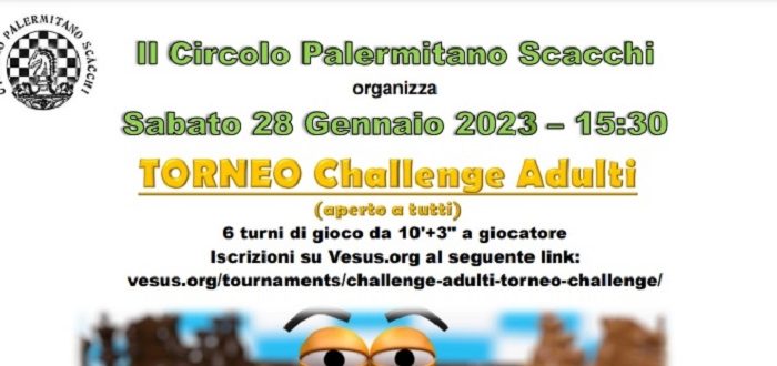 Semilampo Challenge 2023 – Sabato 28 Gennaio ore 15.30